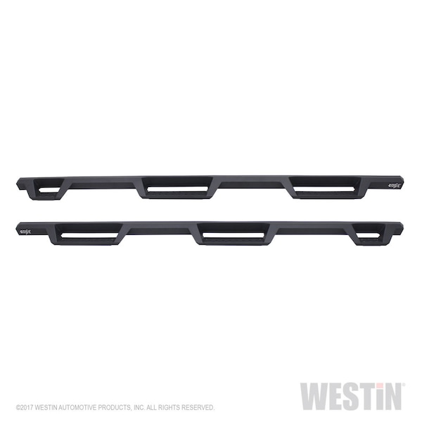 Westin Automotive 09-18 RAM 1500/10-18 RAM 2500/3500(19 CLASSIC) CREW CAB(6.4 BED)TEXT BLK HDX DROP WTW NERF STEP BARS 56-534325 - main